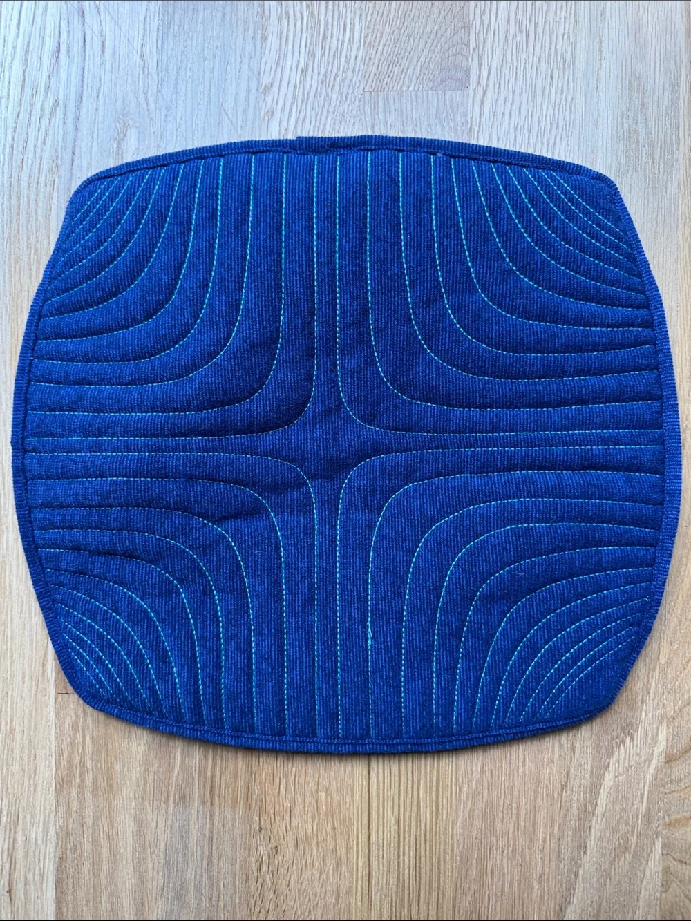 Kwola Navy Blue Quilted Insulated Food Carrier